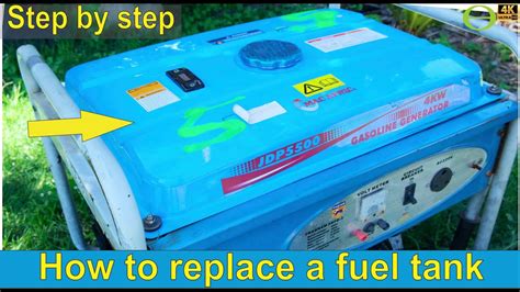 how to replace gas tank on generator